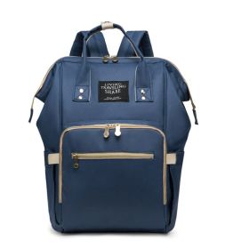 Backpack Diaper Bag; Waterproof Large Capacity Insulated Pockets Backpack Diaper Bag