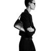 NEW Saint Laurent Black Le 5 Ã€ 7 Leather Hobo Shoulder Bag