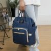 Backpack Diaper Bag; Waterproof Large Capacity Insulated Pockets Backpack Diaper Bag
