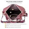 Women's Fashion Backpack Multipurpose Design Handbags and Shoulder Women Tote Bag Bag PU Leather Travel bag; Brown