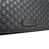 NEW Gucci Black Micro GG Guccissima Crossbody Wallet Bag Purse