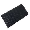 NEW Gucci Black Micro GG Guccissima Crossbody Wallet Bag Purse