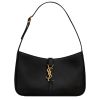 NEW Saint Laurent Black Le 5 Ã€ 7 Leather Hobo Shoulder Bag