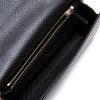 NEW Gucci Black Interlocking G Clutch Wallet On Chain Crossbody Shoulder Bag