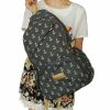 [Vivid Space] Fabric Art School Backpack Outdoor Daypack