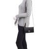 NEW Gucci Black Interlocking G Clutch Wallet On Chain Crossbody Shoulder Bag
