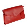 [Retro Wine-colored] Classic Double Handle Leatherette Handbag Shoulder Bag Satchel Bag Purse
