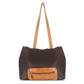 Travelon Twenty9Five Piegare Mini Tote (Brown)
